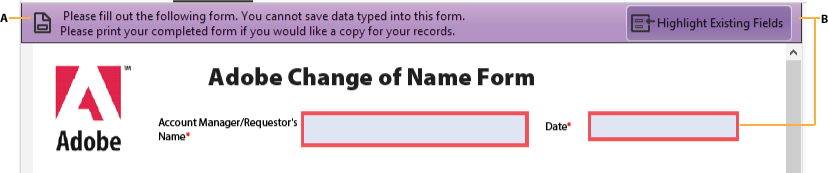 Filling PDF Forms with Adobe Acrobat