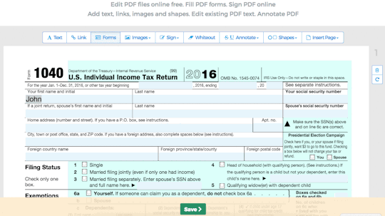 How to Fill PDF Forms Online